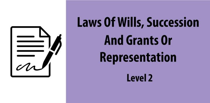 Laws of Wills L2